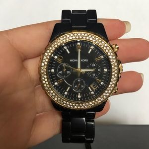 Black Michael Kors women’s watch